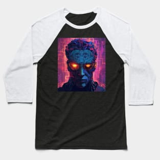 Deep Core Evil AI Hacking The Universe Baseball T-Shirt